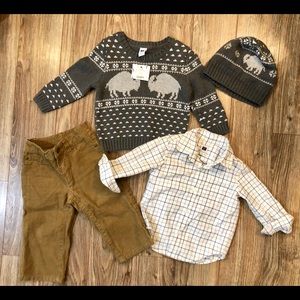 Janie and Jack Outfit Set